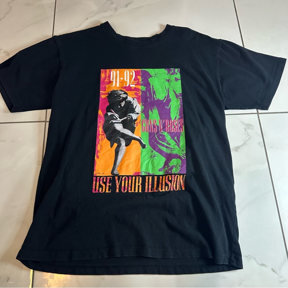 Guns N’ Roses 91 92 use your illusion tour shirt size small